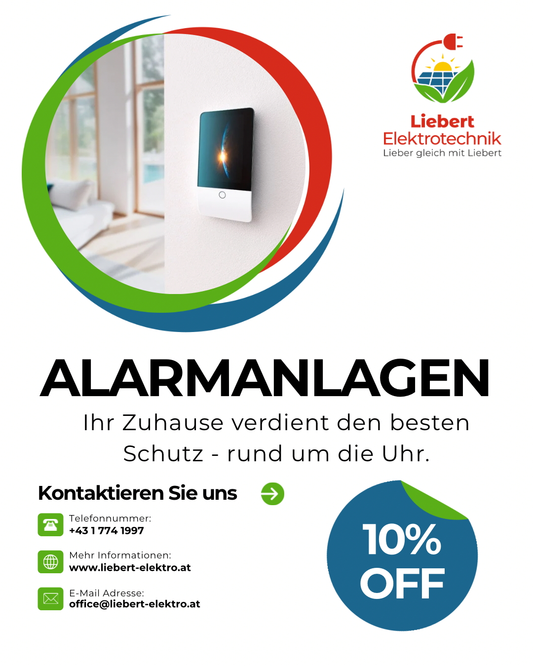 AKTION ALARMANLAGEN 10% OFF 